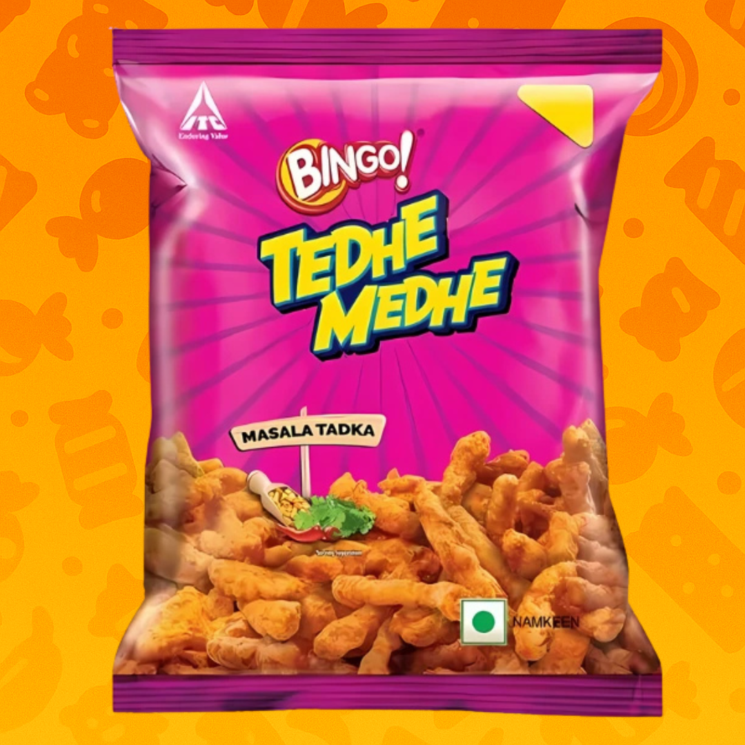 ๐ Bingo Tedhe Medhe โ Masala Twist Snack