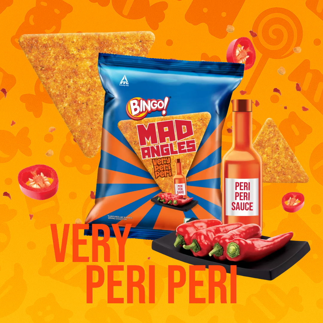 🔺 Bingo Mad Angles – Piri Piri Flavor