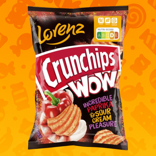 Crunchips Wow Paprika & Sour Cream