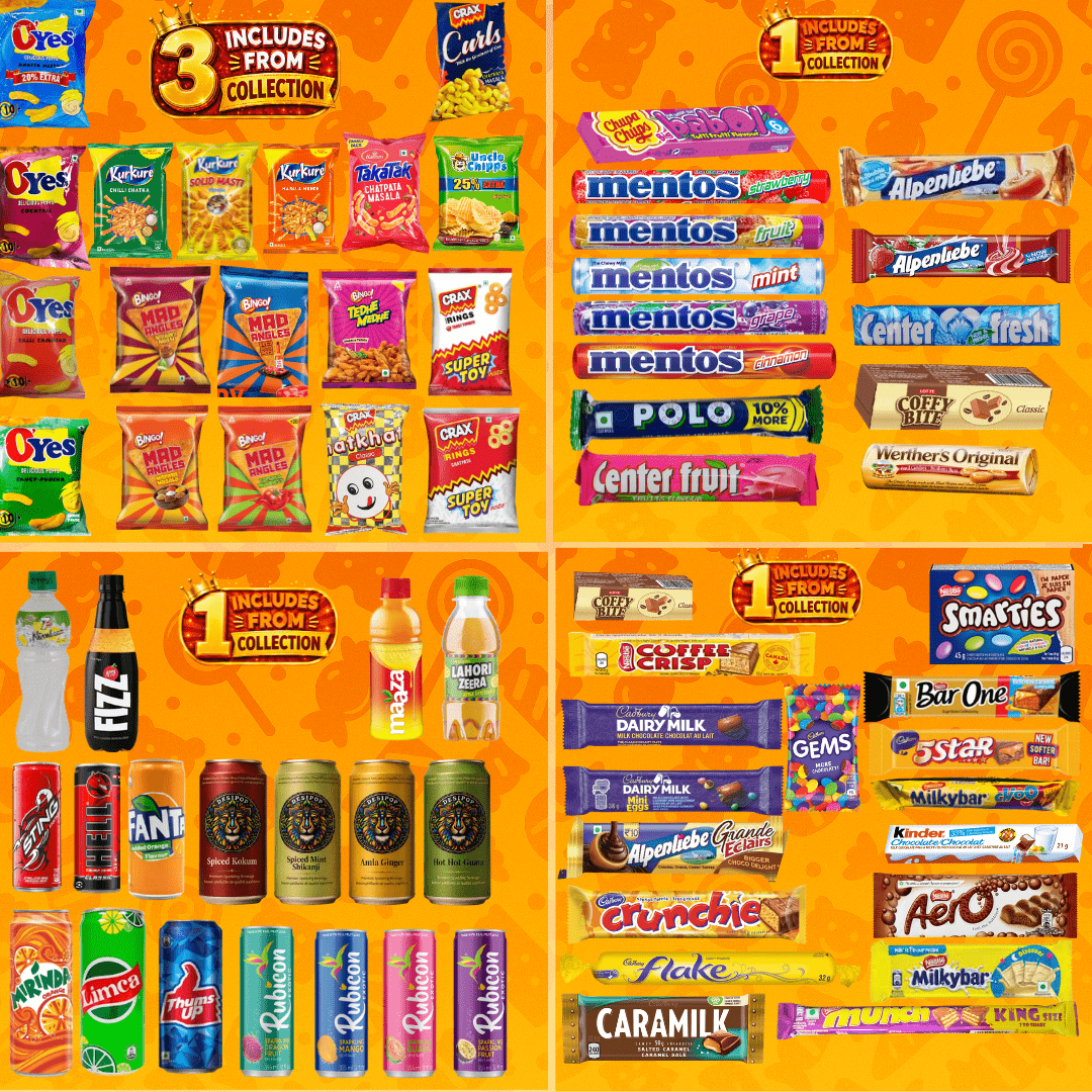 Zingylicious Snackflix Box