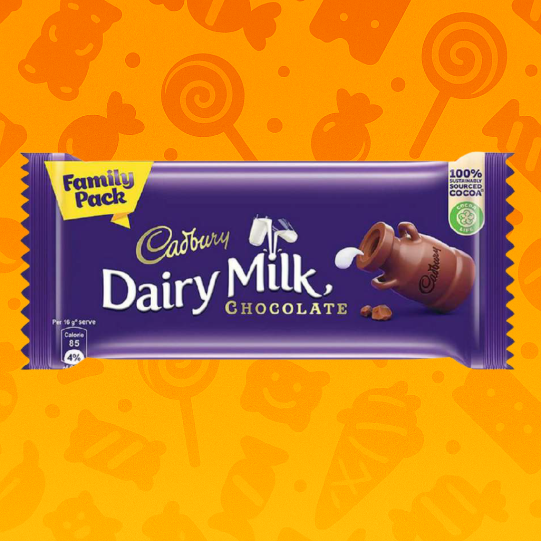 🍫👨‍👩‍👧‍👦 Dairy Milk Family Pack – Big Bar, Bigger Smiles!